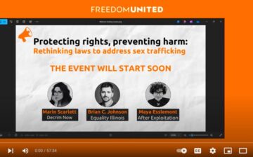 Protecting rights, preventing harm: Rethinking laws to address sex trafficking