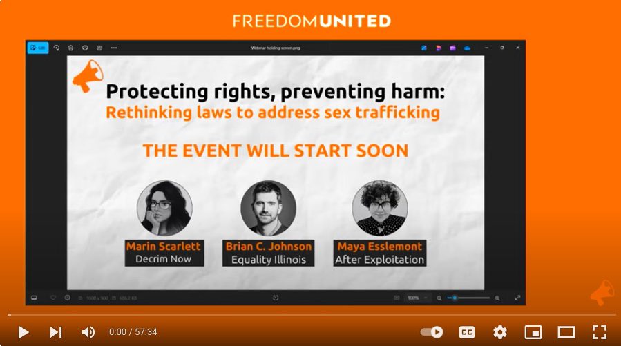 Protecting rights, preventing harm: Rethinking laws to address sex trafficking