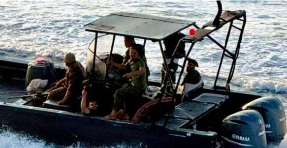 Busted! Libyan militias take migrants out to sea and throw them in