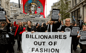 Taking the fight against billionaire-backed forced labor to London streets