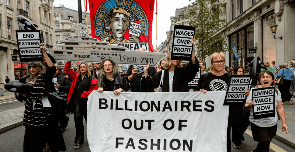 Taking the fight against billionaire-backed forced labor to London streets